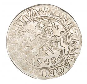 Obrazek dla: Półgrosz 1548 Zygmunt II August Wilno