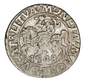 Obrazek dla: Półgrosz 1548 Zygmunt II August Wilno