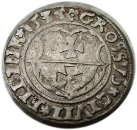 Obrazek dla: Grosz 1535 Zygmunt I Stary Elbląg 