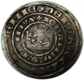 Obrazek dla: Grosz praski Jan Luksemburski Czechy Kutna Hora