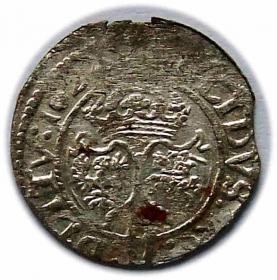 Obrazek 2 dla: Szeląg 1624 Zygmunt III Waza Wilno