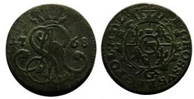 Obrazek dla: Grosz 1768 Stanisław August Poniatowski Kraków