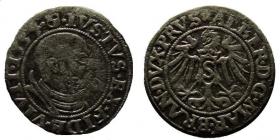 Obrazek dla: Grosz pruski 1534 Albrecht Hohenzollern Królewiec