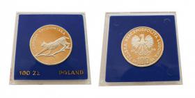 Obrazek dla: 100 złotych 1979 Ryś Ochrona Środowiska