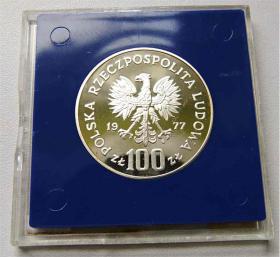 Obrazek 2 dla: 100 złotych 1977 Władysław Reymont