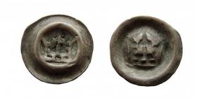 Obrazek dla: Brakteat korona z lilią Zakon Krzyżacki