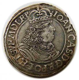 Obrazek dla: Ort 1660 Jan Kazimierz Toruń