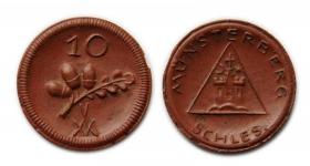 Obrazek dla: 10 fenigów 1921 Ziębice / Munsterberg Miśnia