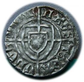 Obrazek 2 dla: Szeląg krzyżacki Paweł von Russdorf Gdańsk, Toruń