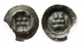 Obrazek 2 dla: Brakteat brama Zakon Krzyżacki