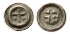 Obrazek dla: Brakteat krzyż łaciński Zakon Krzyżacki