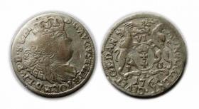 Obrazek dla: Szóstak 1761 August III Gdańsk 