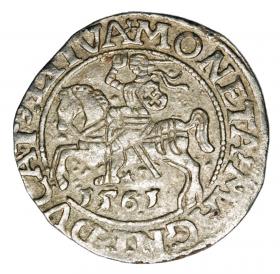 Obrazek dla: Półgrosz 1561 Zygmunt II August Litwa Wilno
