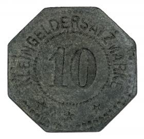 10 fenigów 1917 Nordhausen Saksonia