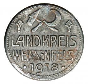 10 fenigów 1918 Weissenfels Saksonia