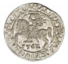 Obrazek dla: Półgrosz 1562 Zygmunt II August Litwa Wilno