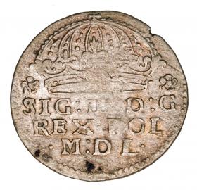 Obrazek dla: Grosz 1609 Zygmunt III Waza Kraków