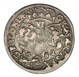 Obrazek 2 dla: Szóstak 1682 Jan III Sobieski Bydgoszcz