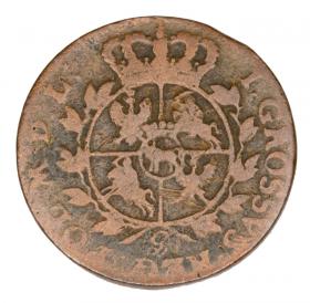 Obrazek 2 dla: Grosz 1766 Stanisław August Poniatowski Kraków