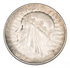 Obrazek dla: 10 złotych 1933 Głowa Kobiety II RP Warszawa
