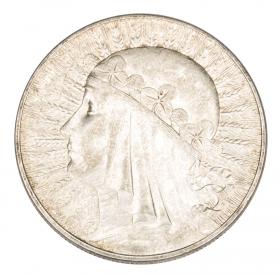 Obrazek dla: 10 złotych 1933 Głowa Kobiety II RP Warszawa