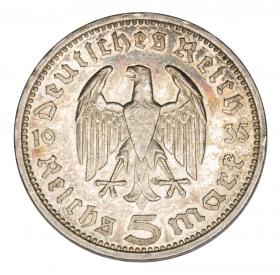Obrazek 2 dla: 5 marek 1935 Niemcy Berlin A