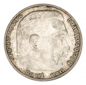 Obrazek dla: 2 marki 1937 Niemcy Stuttgart F