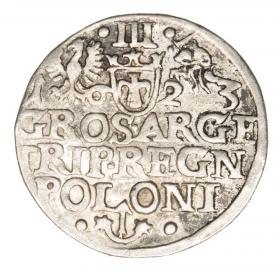 Obrazek 2 dla: Trojak 1623 Zygmunt III Waza Polska Kraków