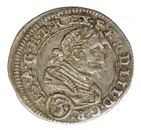 3 krajcary 1626 Ferdynand II Habsburg Austria Graz