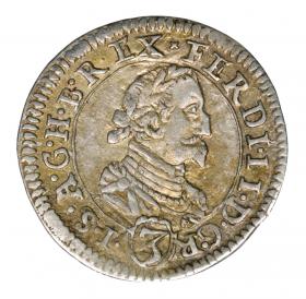 Obrazek dla: 3 krajcary 1625 Ferdynand II Habsburg Austria Graz