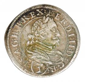 3 krajcary 1629 Ferdynand II Habsburg Austria Graz