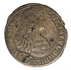 Obrazek dla: 6 krajcarów 1679 Chrystian Ulryk Księstwo Oleśnicko  Bierutowsko  Radziejowskie Oleśnica