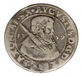 Obrazek dla: 1/8 talara 1557 August Wettyn Niemcy Saksonia Drezno