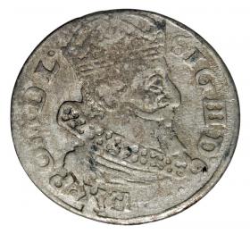 Obrazek dla: Grosz 1627 Zygmunt III Waza Litwa Wilno