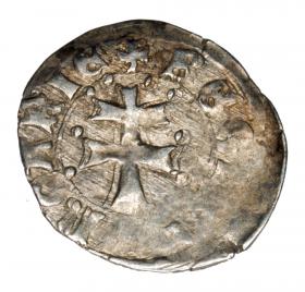 Obrazek 2 dla: Denar Ludwik I Węgierski Węgry