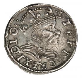 Obrazek dla: Trojak 1584 Stefan Batory Polska Poznań