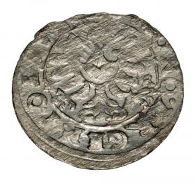 Obrazek 2 dla: 3 krajcary Jan Chrystian Księstwo BrzeskoLegnickoWołowskie Oława