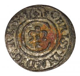 Obrazek dla: Szeląg 1645 Krystyna Waza Ryga