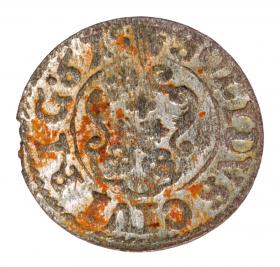 Obrazek 2 dla: Szeląg 1662 Karol XI Ryga