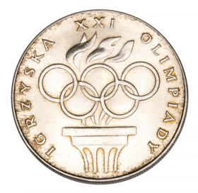 Obrazek dla: 200 złotych Igrzyska XXI Olimpiady 1976 III RP Warszawa