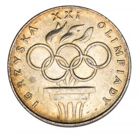 Obrazek dla: 200 złotych Igrzyska XXI Olimpiady 1976 III RP Warszawa