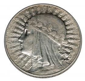 Obrazek dla: 10 złotych 1932 Głowa Kobiety II RP Warszawa