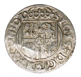 Obrazek 2 dla: Półtorak 1619 Zygmunt III Waza Polska Bydgoszcz