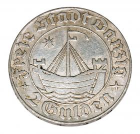 Obrazek dla: 2 guldeny 1932 Wolne Miasto Gdańsk