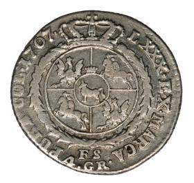 Obrazek 2 dla: 4 grosze 1767 Stanisław August Poniatowski Polska Warszawa