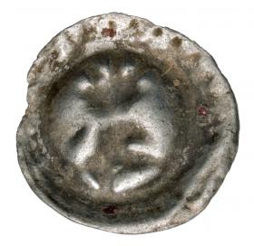 Obrazek 2 dla: Brakteat Fryderyk II Żelazny Brandenburgia Frankfurt