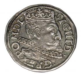 Obrazek dla: Trojak 1598 Zygmunt III Waza Polska Poznań