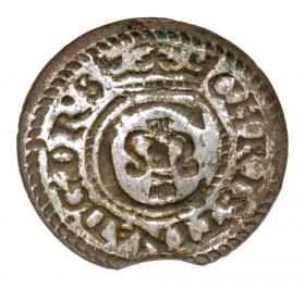 Obrazek dla: Szeląg 1643 Krystyna Waza Ryga