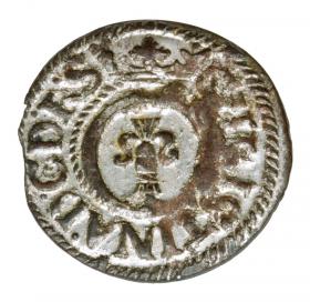 Obrazek dla: Szeląg 1638 Krystyna Waza Ryga