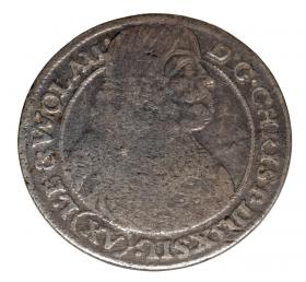 Obrazek dla: 15 krajcarów 1663 Chrystian Wołowski Księstwo BrzeskoLegnickoWołowskie Brzeg